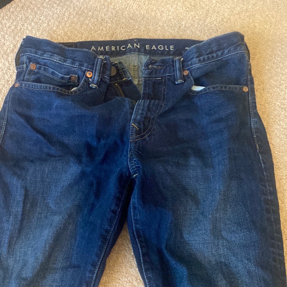 american eagle mens jeans 31 x 30 jeans, used but good quality,